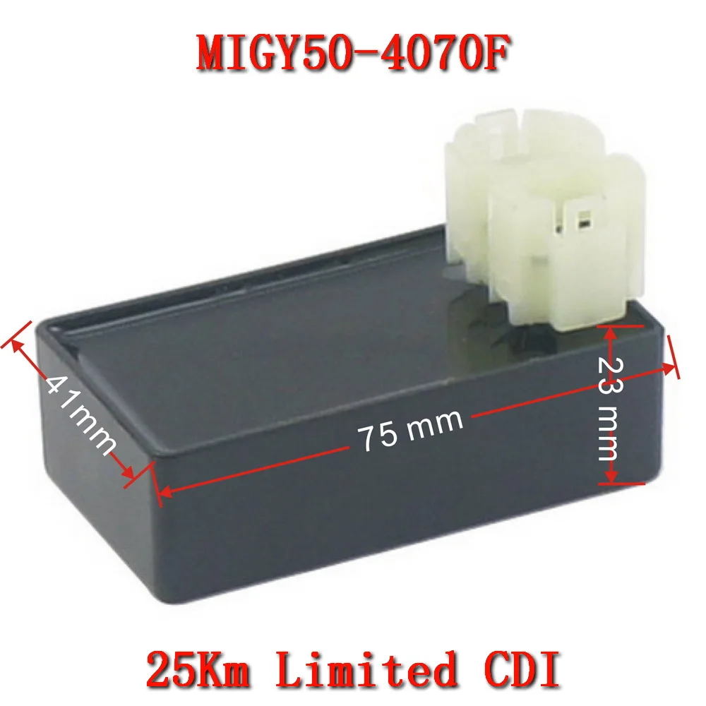 

MIGY50-4070F GY6 25 км ограниченный CDI для GY6 50cc 4-тактный китайский скутер мопед 1P39QMB двигатель