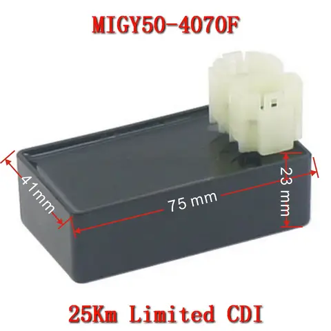 Original MIGY50-4070F GY6 25Km Limited CDI For GY6 50cc 4 Stroke Chinese Scooter Moped 1P39QMB Engine Motorcycle Part