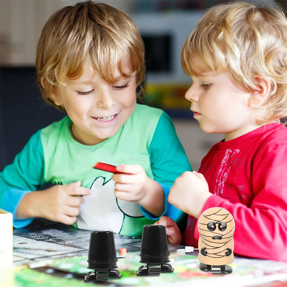 

9Pcs Plastic Movement Part for Clockwork DIY Accessories Creative Handcraft Fittings Robot Walking Parts Wind Up Toy Parts