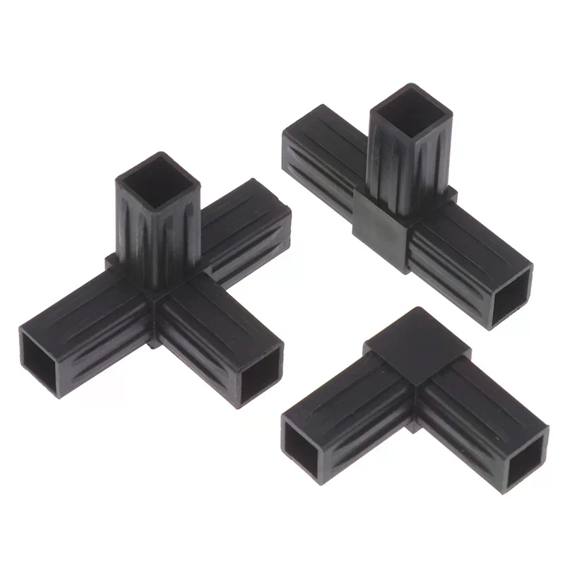 20MM 2/3/4-/5-way Cross Square Pipe Fittings 20X20Pipe Angle Code Hexagonal Through Plastic Fittings ABS Connector