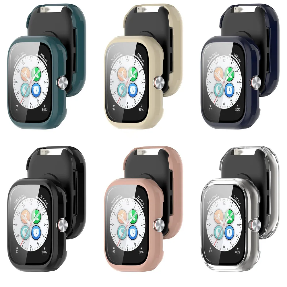 Case Cover with Screen Protector For Honor choice haylou watch Watch Frame High Quality PC Slim Protective Accessorie