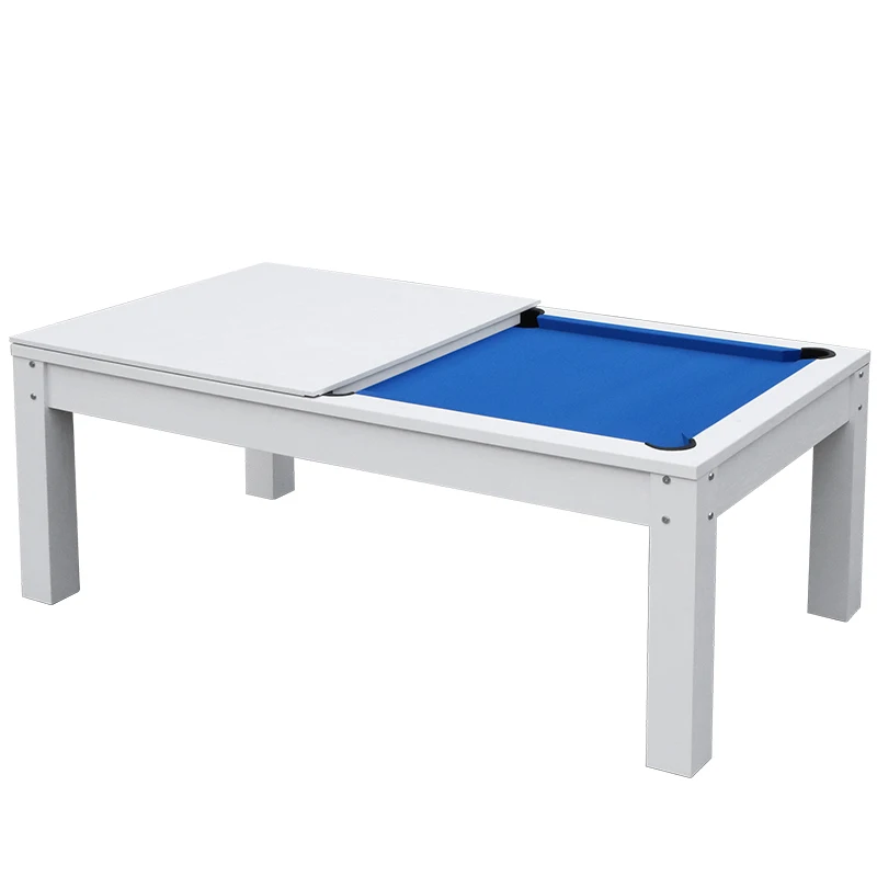 Multi Functional Engineer MDF 3 in 1 7ft Pool Table with Dining Top Indoor Billiard Game Customizable 2 Years Warranty