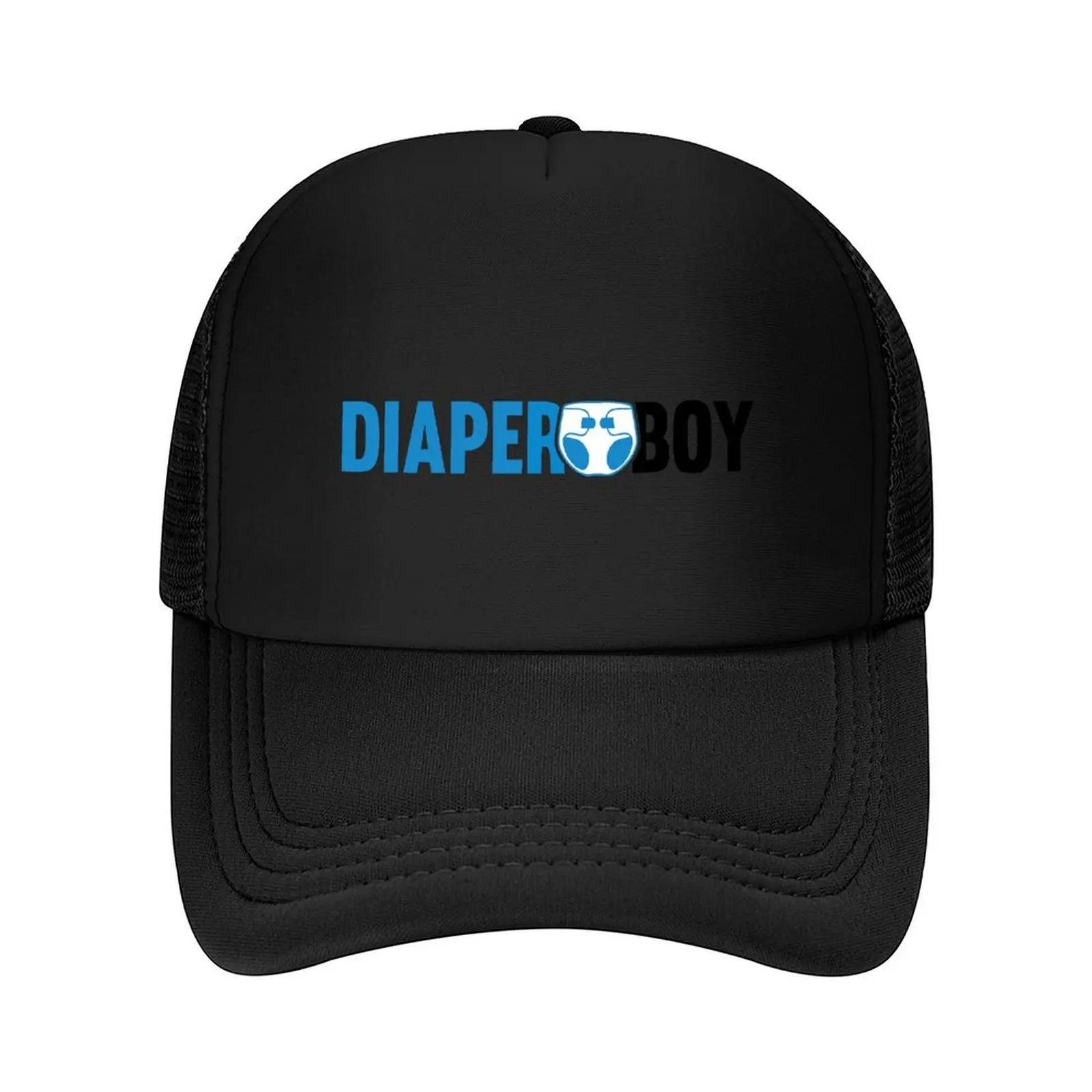

Diaper Boy NEW! (Blue/Black) Baseball Cap Fashion Beach New In Hat Anime Sun Cap Women's Beach Outlet Men's