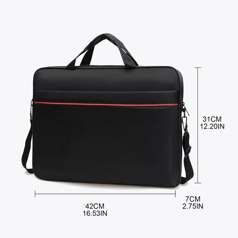 15,6 Zoll Laptop Umhängetasche Langlebig Leichte Business Casual oder Schule Handtasche Computer Notebook Stoßfest Drop Shipping