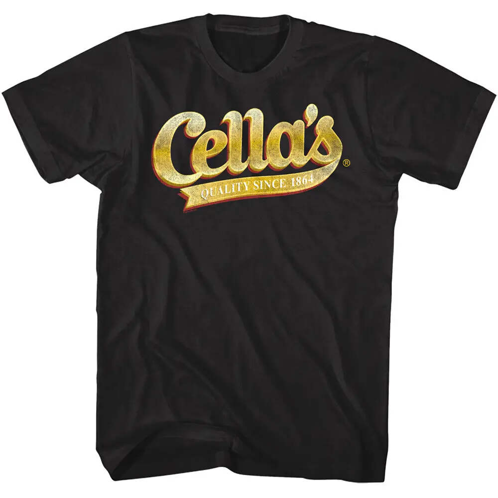 Cella'S Quality Since 1864 Men'S T Shirt Chocolate Covered Cherries Tootsie Roll