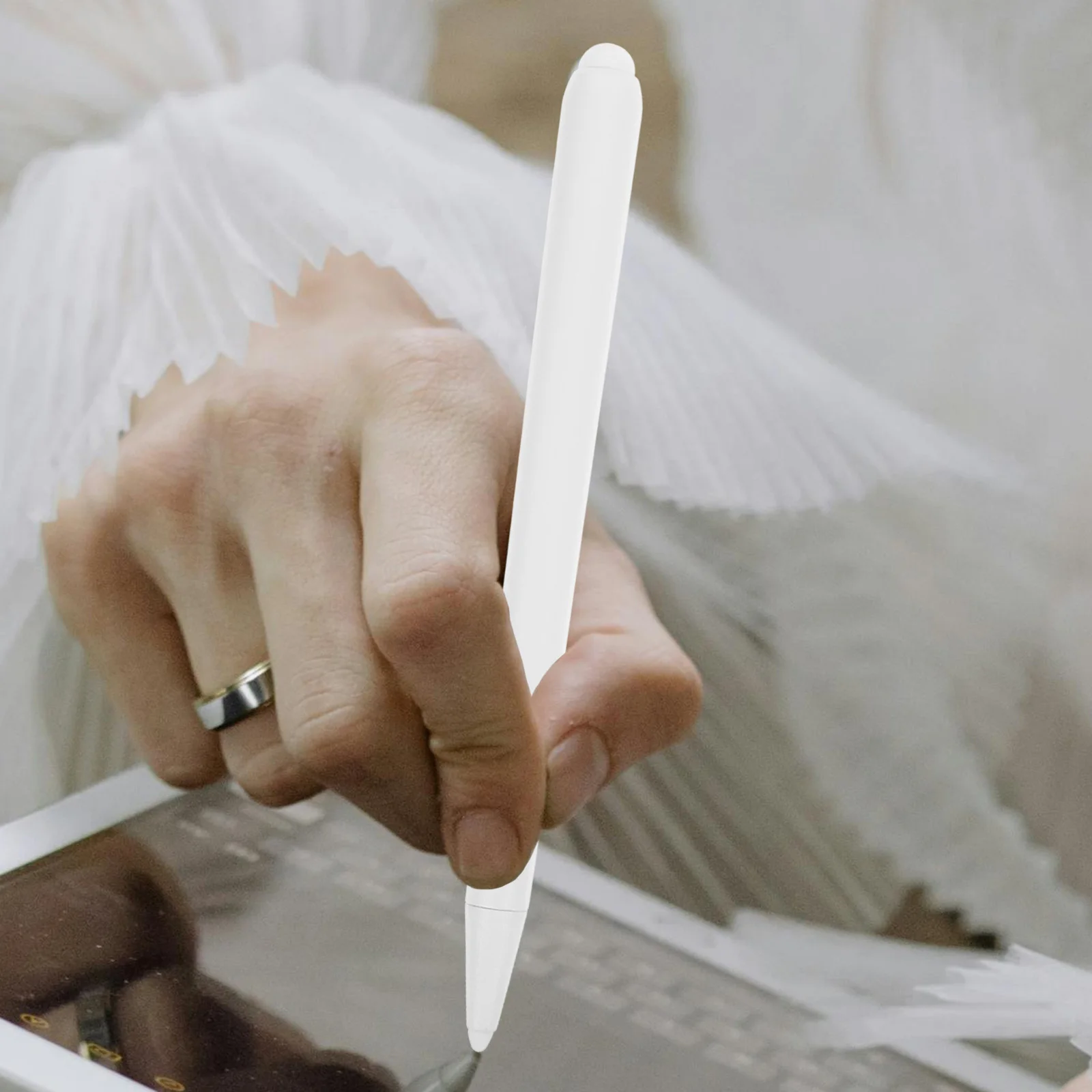 

2Pcs Infrared Screen Touch Pen Whiteboard Stylus Dual Head Pen Smooth Writing for Conference Meeting Room Whiteboard Stylus