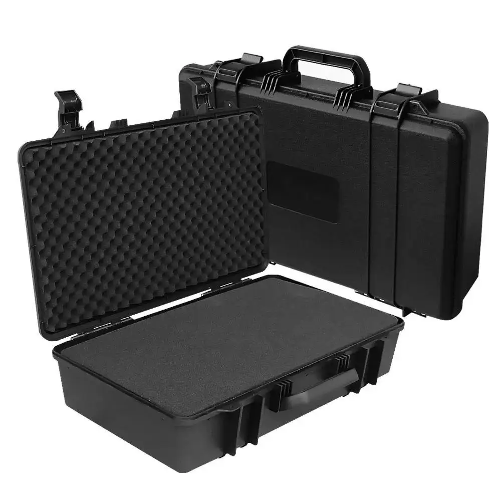 1pc Toolbox Rechteckige Outdoor Überwachung Ausrüstung Feuchtigkeitsbeständig Schutzhülle Kunststoff Fall Foto Ausrüstung Lagerung Box – Detail 1