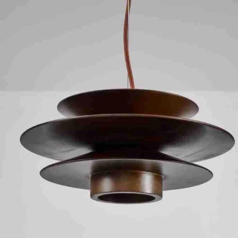 

Nordic log style simple modern chandelier antique Japanese style silent wind solid wood chandelier living room bedroom