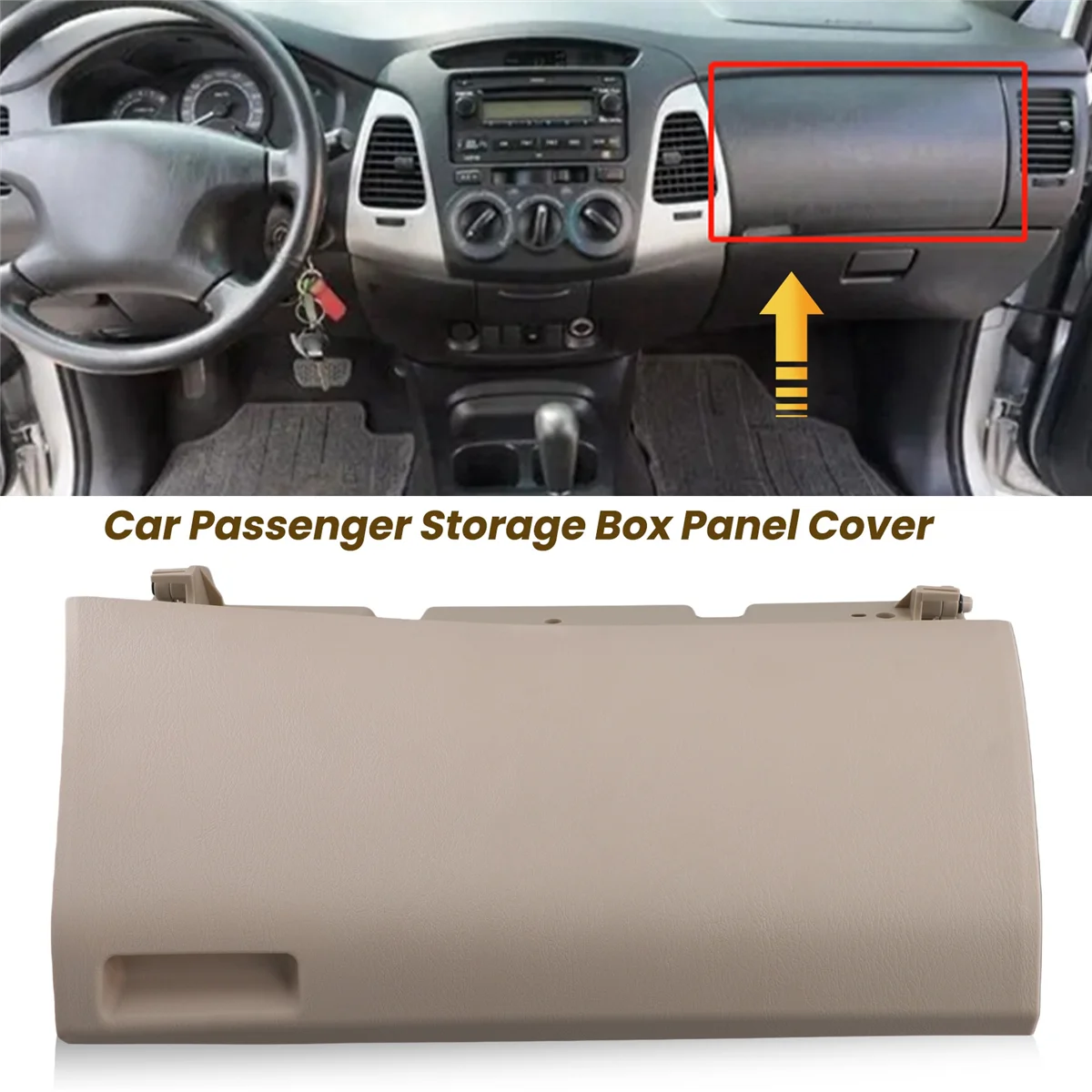 

Car Accessories Car Passenger StorageBox Panel Cover Beige 55440-0K040 LHD for T