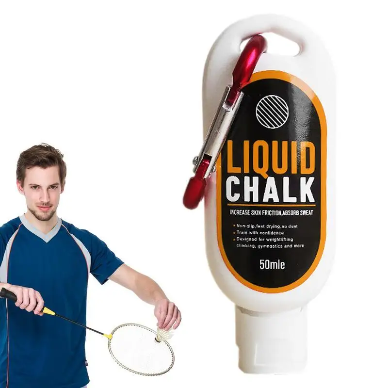 스포츠 액체 마그네슘 파우더 피트니스 리프팅 안티 슬립 크림 그립 액체 마그네슘 실내 암벽 등반 체육관 30/50/100ml