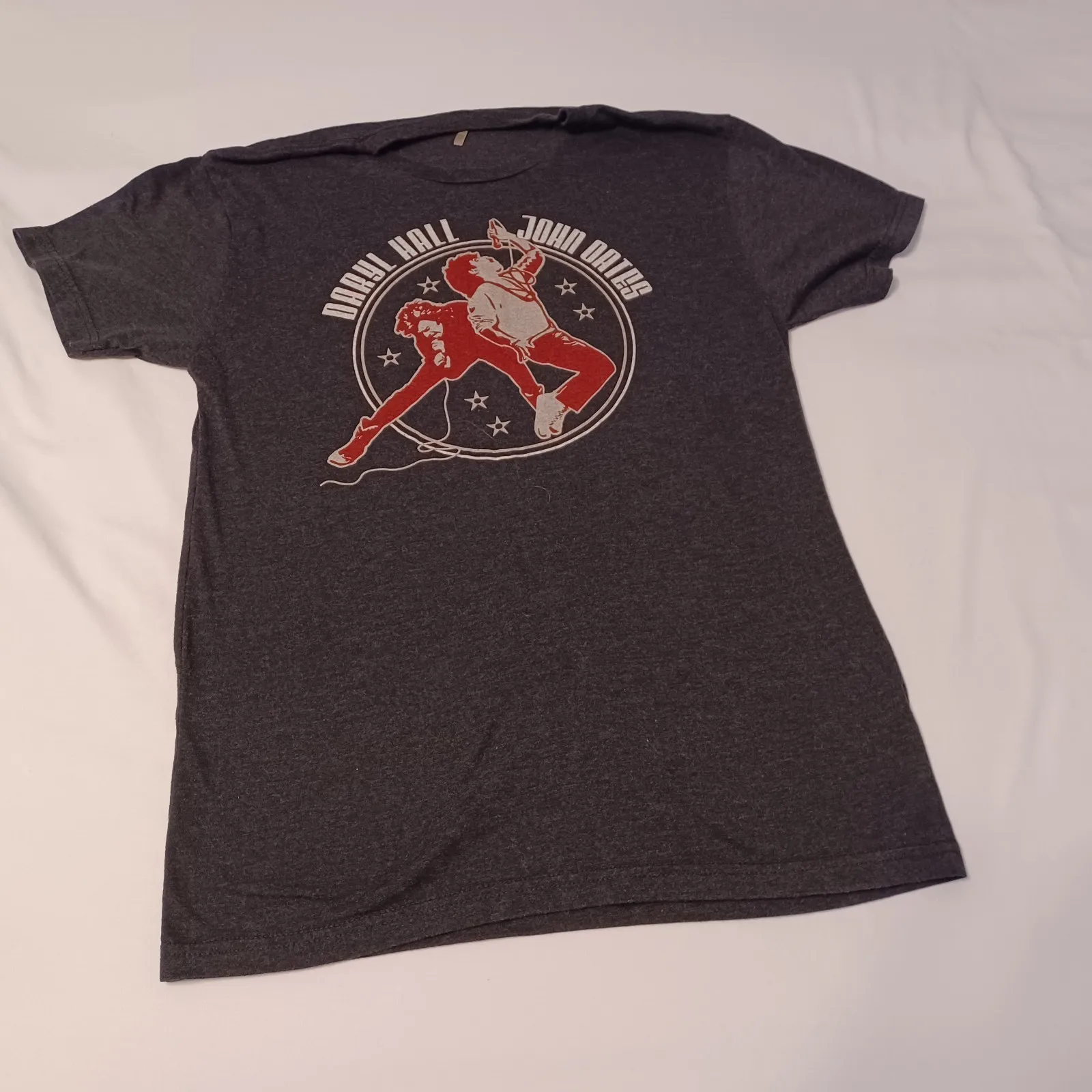 

DARYL HALL JOHN OATES T SHIRT SZ WOMAN'S SMALL TEE 205