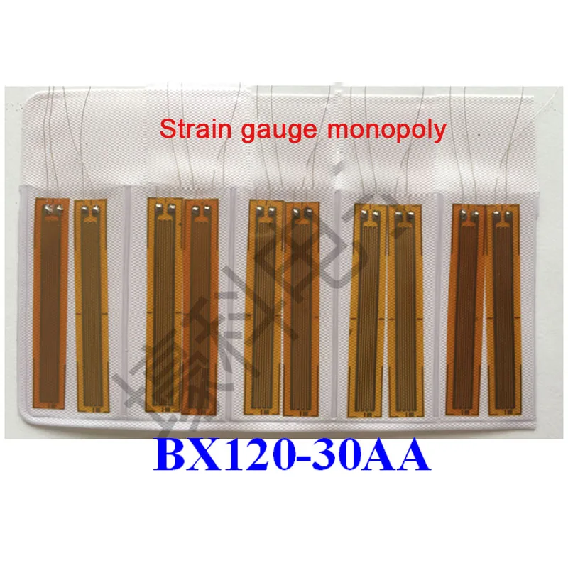 

10PCS BX120-30AA Concrete Strain Gauges / Foil Resistance Strain Gauges / Geotechnical Strain Gauges