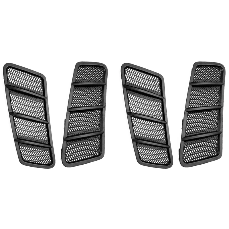 

4X Side Hood Air Vent Grille Cover For Mercedes-Benz W166 ML GL Class 2012-2015 1668800105 1668800205