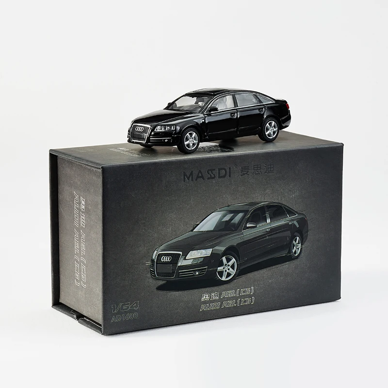 

MASSDI Diecast 1/64 Scale A6L C6 6th Generation Sedan Alloy Simulation Car Model Classic Hobby Collection Ornament Boy Gift Show