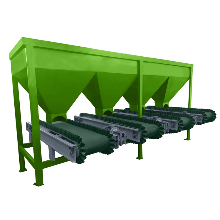 Automatic System Batching Bin Fertilizer Raw Material Batching Machine