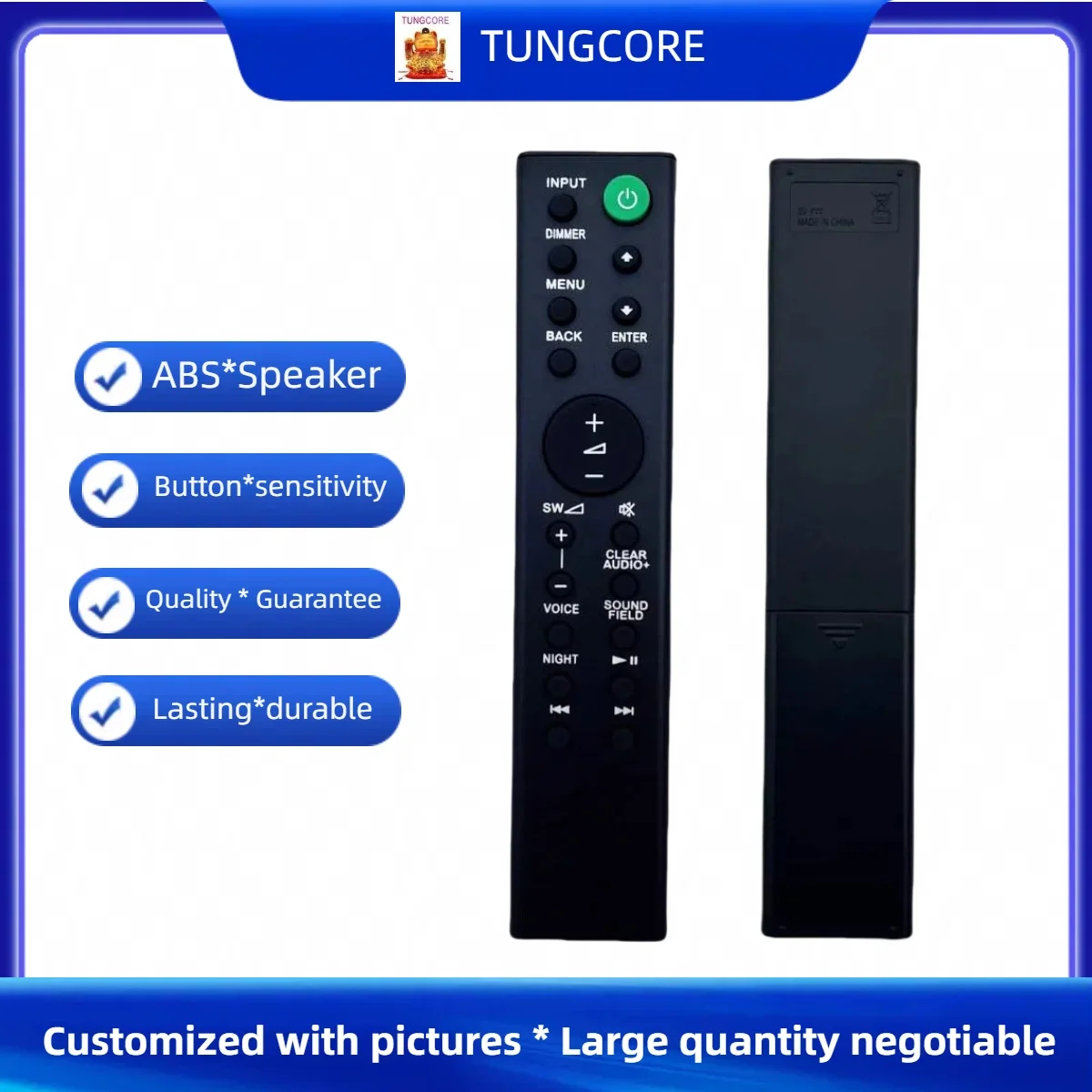 جهاز تحكم عن بعد جديد لسوني ساوند بار HTRT3 Htrt40 HTRT4 SAWCT390 SS-RT4 SS-RT3 SS-SRT3R SS-SRT3L المتكلم