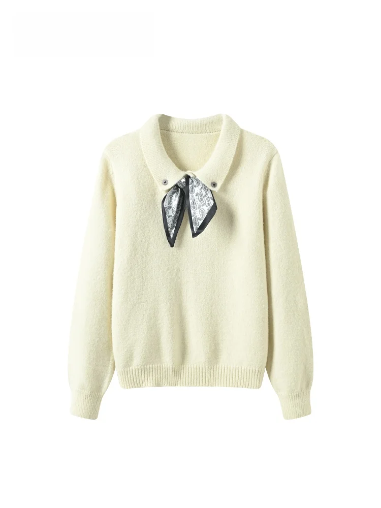 

plus Size Ne Long Sve Knitted Sweater Women Casual Youthful Faion Top Trendy Spring for Plump Sister Comfortable Fit