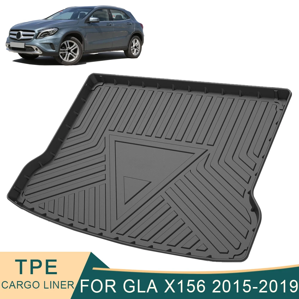 

For Mercedes-Benz GLA X156 2015-2019 Auto Car Cargo Liner All-Weather Non-slip Trunk Mats Boot Tray Carpet Interior Accessories