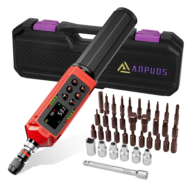 High Precision Digital Display Torque Wrench Adjustable Auto Repair Digital Torque Screwdriver