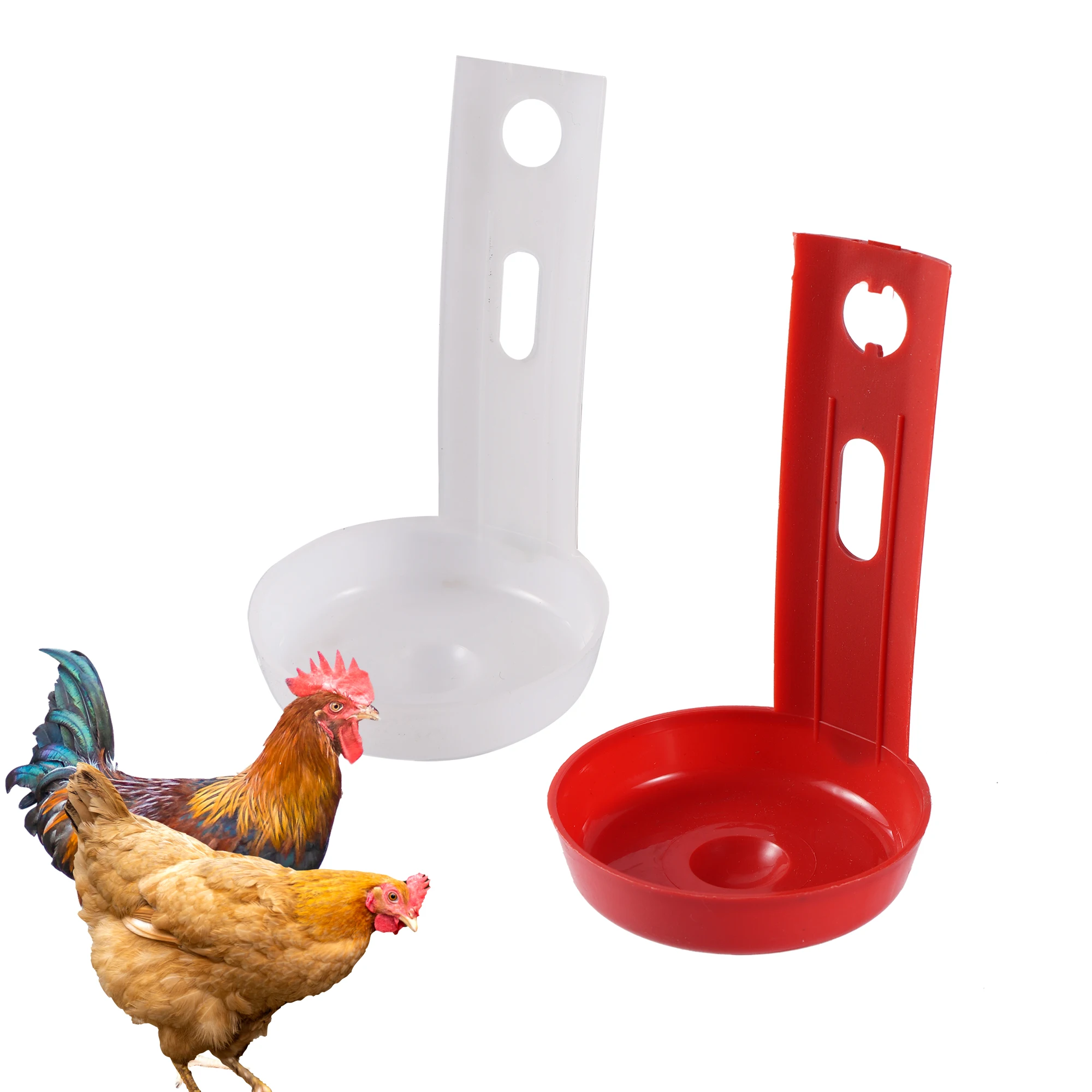 

10 Pcs Hanging Automatic Chicken Water Nipple Drinker Bowl Chicken Bird Drink Hanging Cup Poultry Farm Drinker Poultry Tools