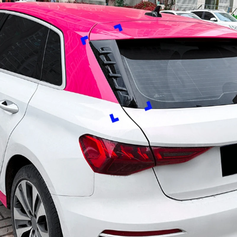 Super Sale Car Rear Window Side Spoiler Canards Splitter for Audi A3 S3 8Y A