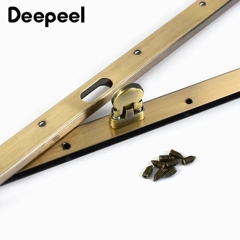 5Pcs Deepeel 11.5/19cm Metal Wallet Kiss Clasps Handbag Locks Clutch Handles Bag Buckle DIY Sewing Hardware Parts Accessories