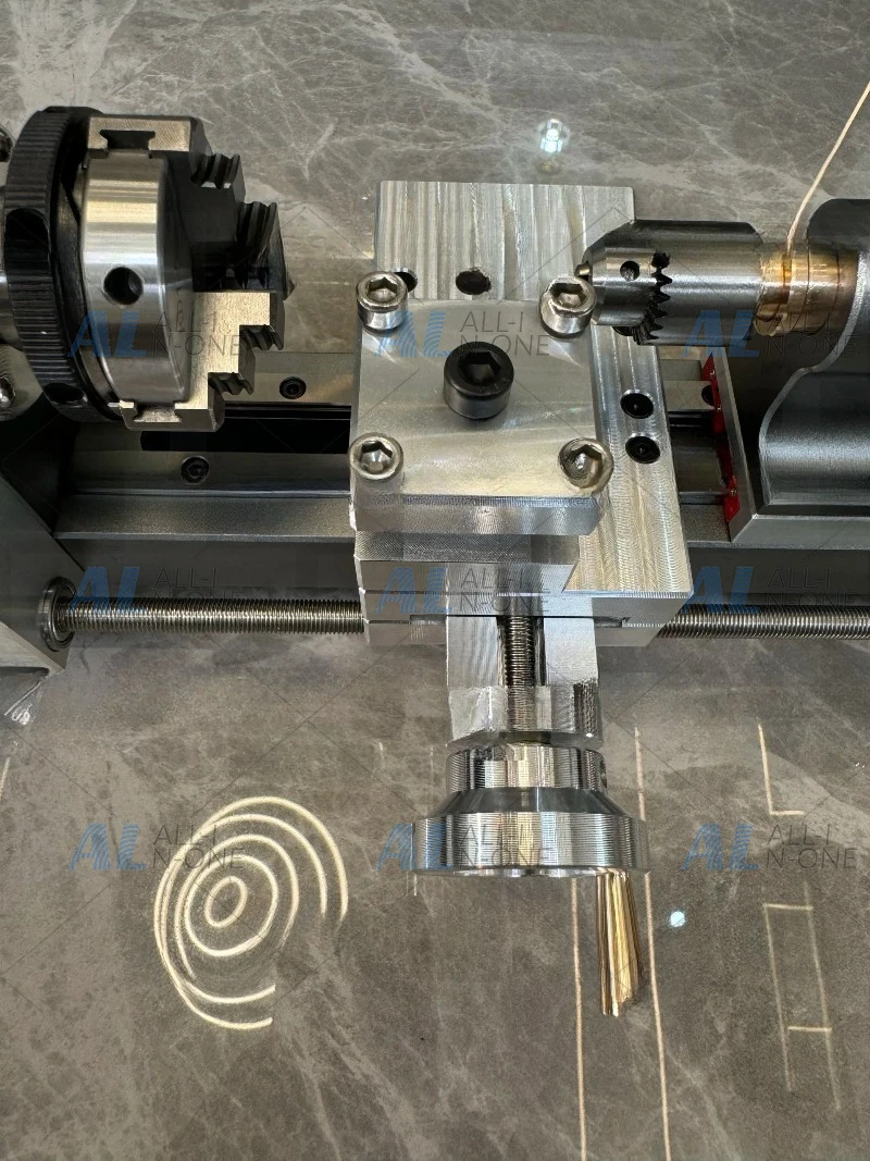 Micro Lathe, Chuck Diameter 50mm Through Hole 9mm, 330x150x120mm, Mini Lathe