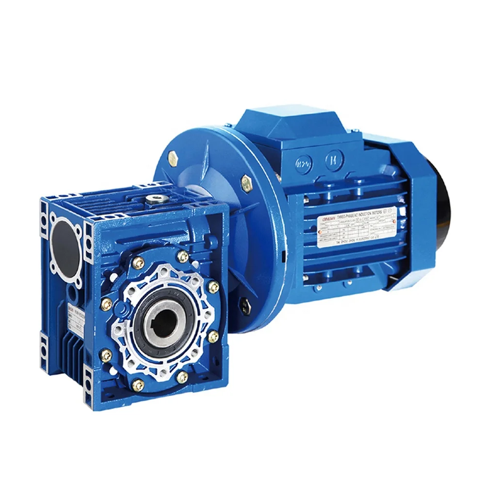 BMRV063+Y2 High Quality Gear Motor Electric AC Motor And Worm Gearbox Speed Reducer