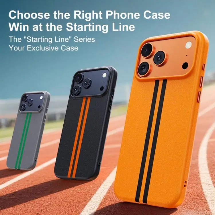 

Boundless Rock Sand Starting Line Series Contrast Color Magnetic Phone For iPhone 17 16 Pro Max 17 16 Pro Case