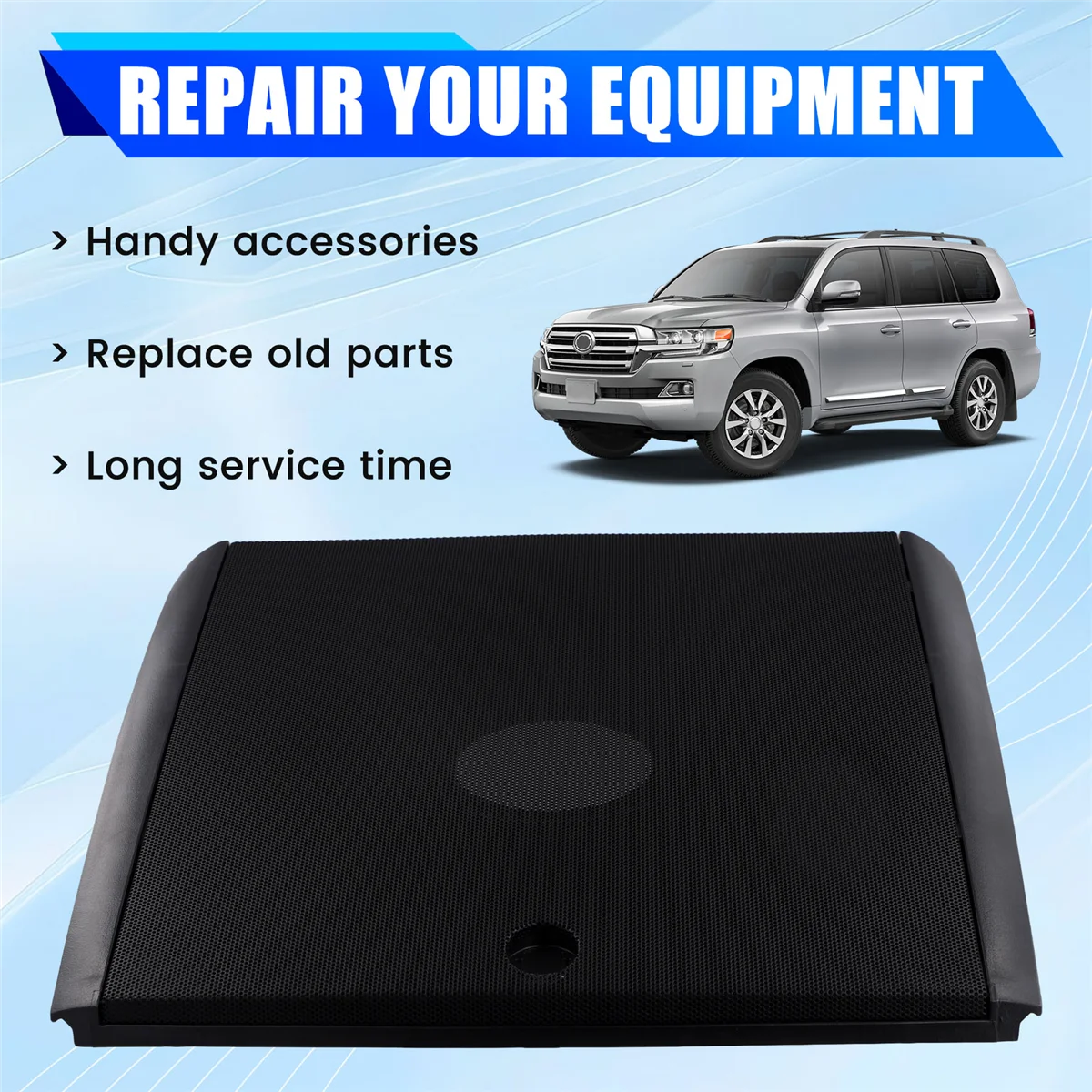 

# 517D Крышка центрального динамика приборной панели для Toyota LC200 2008-2020 55510-60070 5551060070 (черный)