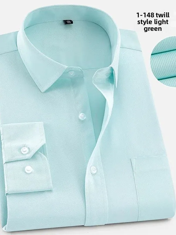

Men's Slim Fit Long Sve irt Collar Stand up irt Casual Wear for Youth Autumn Season Chinese Manufacturer Regular Length