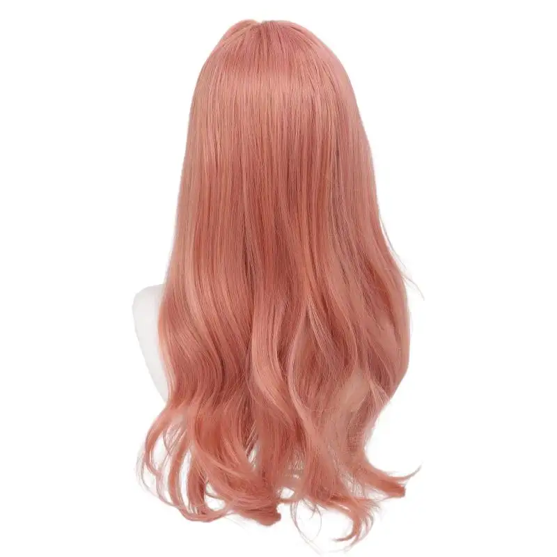 DAZCOS longue ondulée pêche Aya Osawa Cosplay perruque adulte femmes Cosplay Costume tenues accessoires pour fête Halloween