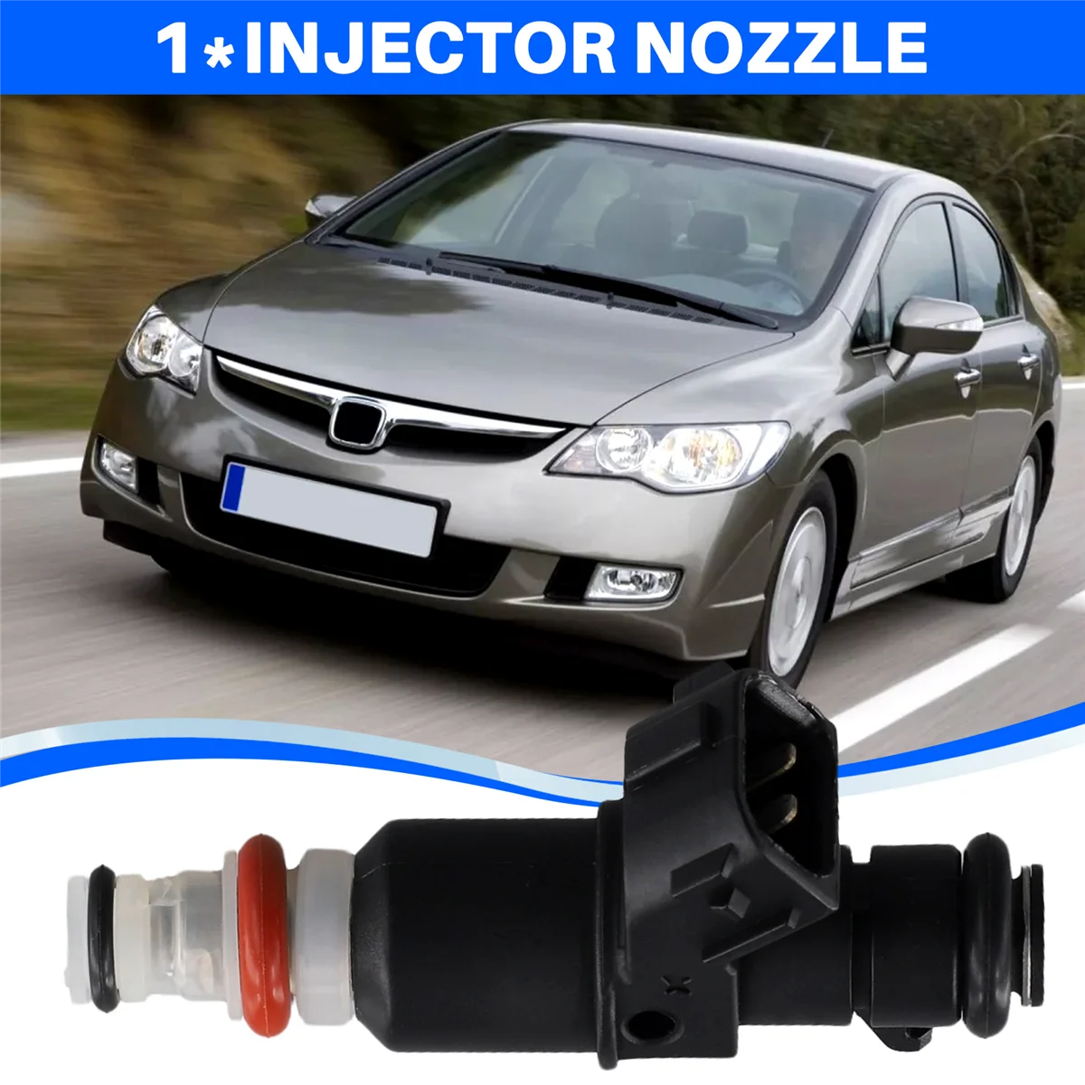 16450-RAA-A01 Nueva boquilla de inyector de combustible para HONDA ELEMENT ACCORD CR-V 2.4L RSX BASE 2.0L