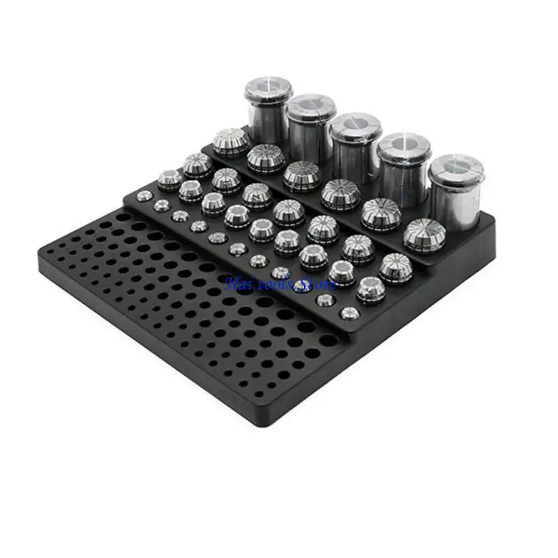 X37E Router Bit Collecting Box Collets Storage Rack Milling Cutter Plastic Storage