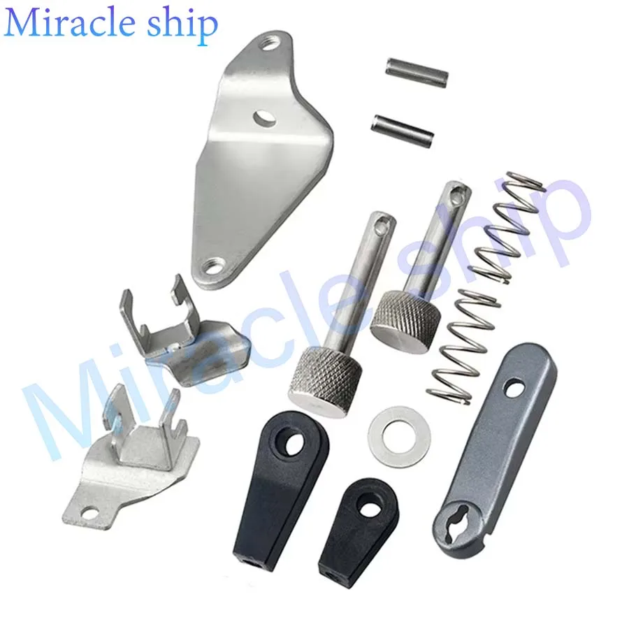 689-61350 Rod Kit for Yamaha Parsun Outboard Marine 25/30HP 689-61350-02 HOOK Steering BRACKET Drag Guide Link Rod Arm Replaces