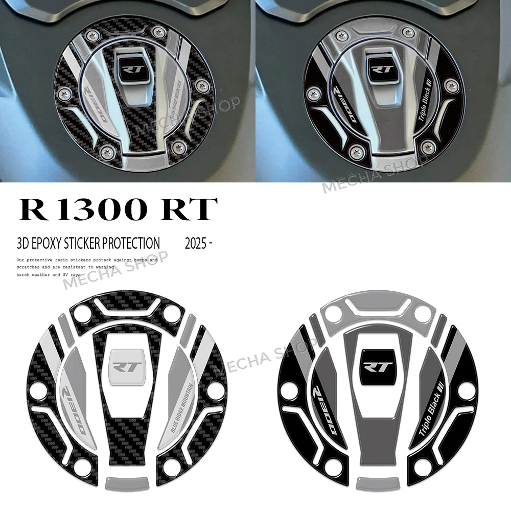 For R1300RT R 1300 RT Fuel Cap Pad Kit Motorcycle 3Dsticker Declare Protection