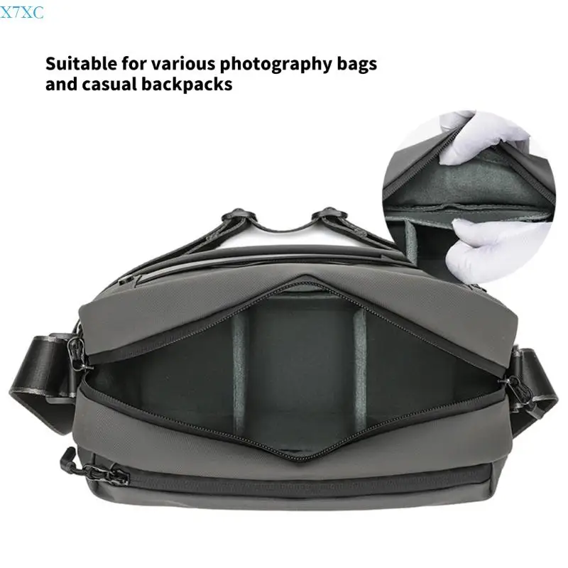 X7XC Camera Storage Cube Detachable Padding Adjustable Dividers Equipment