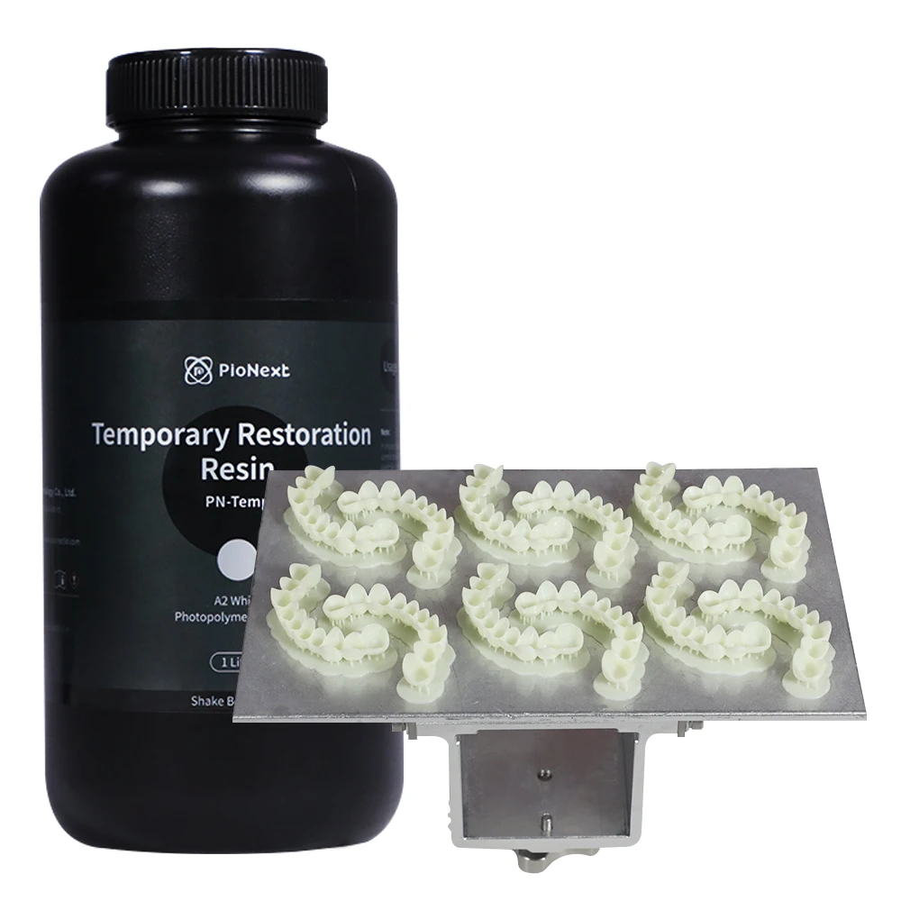 NN A1 A2 طابعة Creality-Pionext راتنجات ثلاثية الأبعاد لجسر التاج المؤقت راتنجات ذاتية المعالجة 500 جرام/1000 جرام #6