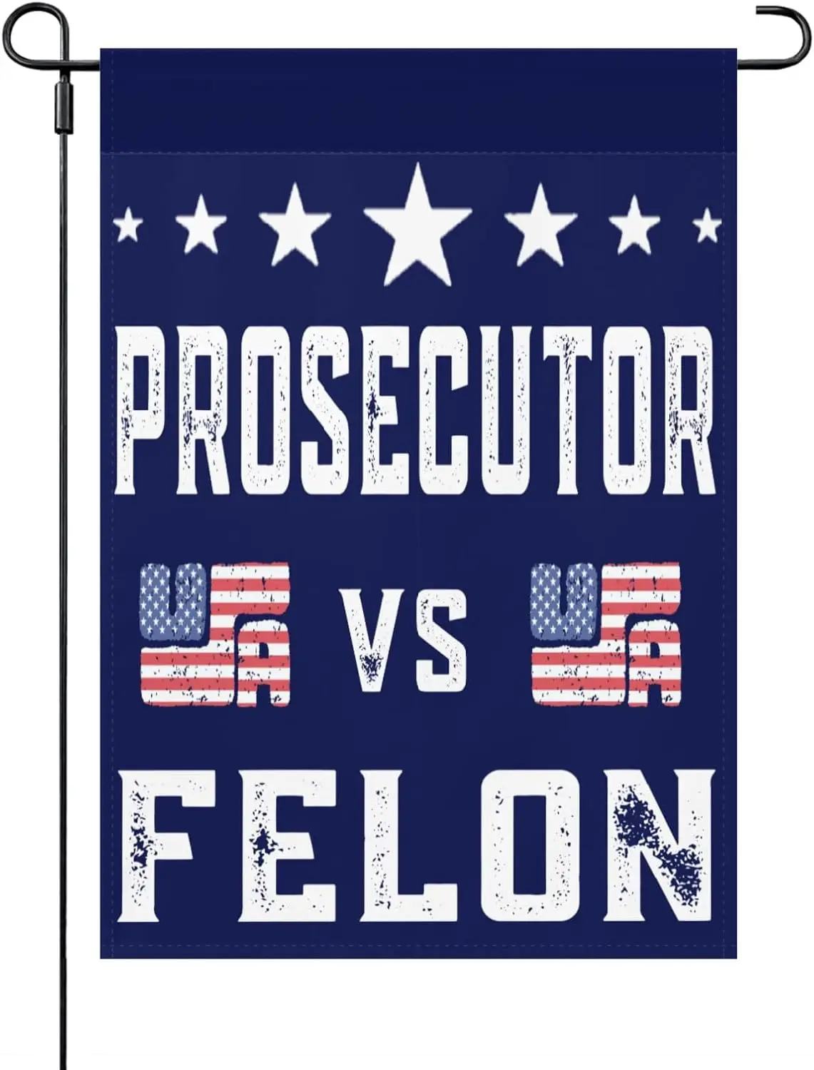 Generic Prosecutor Vs Felon Garden Flag 12x18 Double Sided Small Yard Decor For Fall, white KKL AAL HHM WZZ yyi