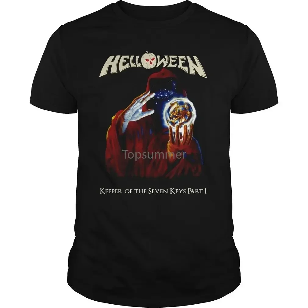 

Funny Men T Shirt Women Novelty Tshirt Keeper Of The Seven Keys Part I Helloween Cool T-Shirt