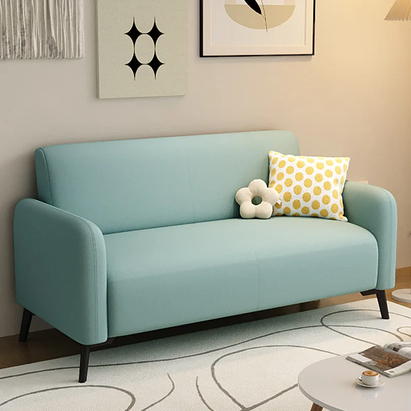 

Sofa Couch, 3 Seat L-Shaped with Modern Linen Fabric for Small Space Living Room