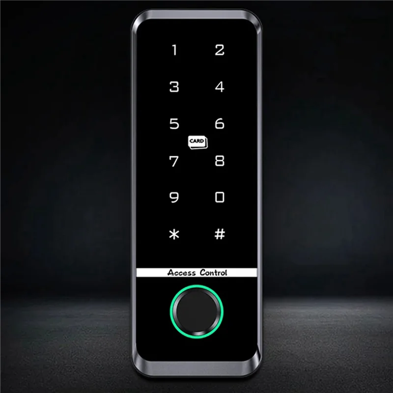 AT41 2X WIFI TUYA App Биометрический контроллер доступа по отпечаткам пальцев Клавиатура IP66 Водонепроницаемая автономная система контроля доступа к двери (A)