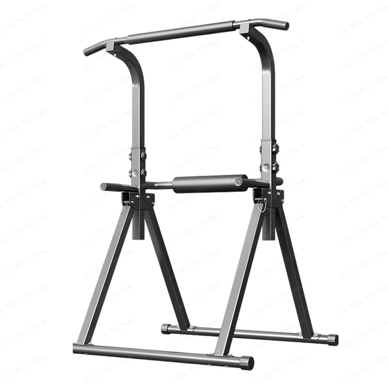 Foldable Home Fitness Pull Up Bar Station, for Dip Bars  Training Indoor Gym