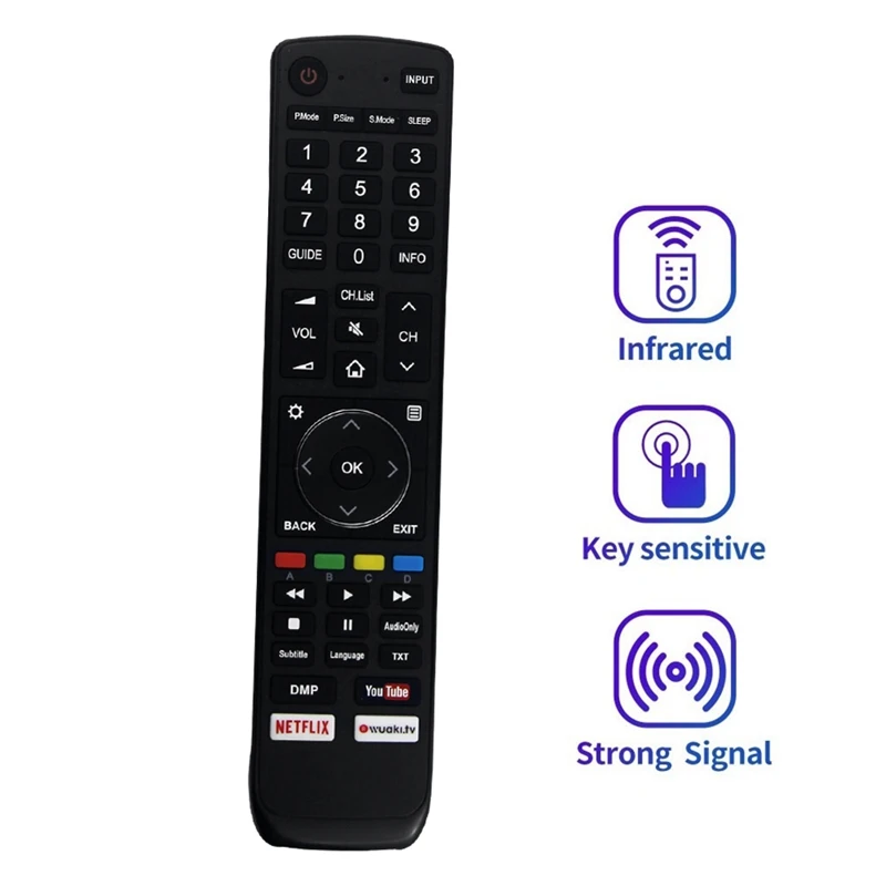 Top-EN3D39 Replace Remote For Hisense 4K Ultra HD Smart TV With HDR H50N6800 H65N6800 H55NU8700 H50N5900 H70NU9700 H65N5750