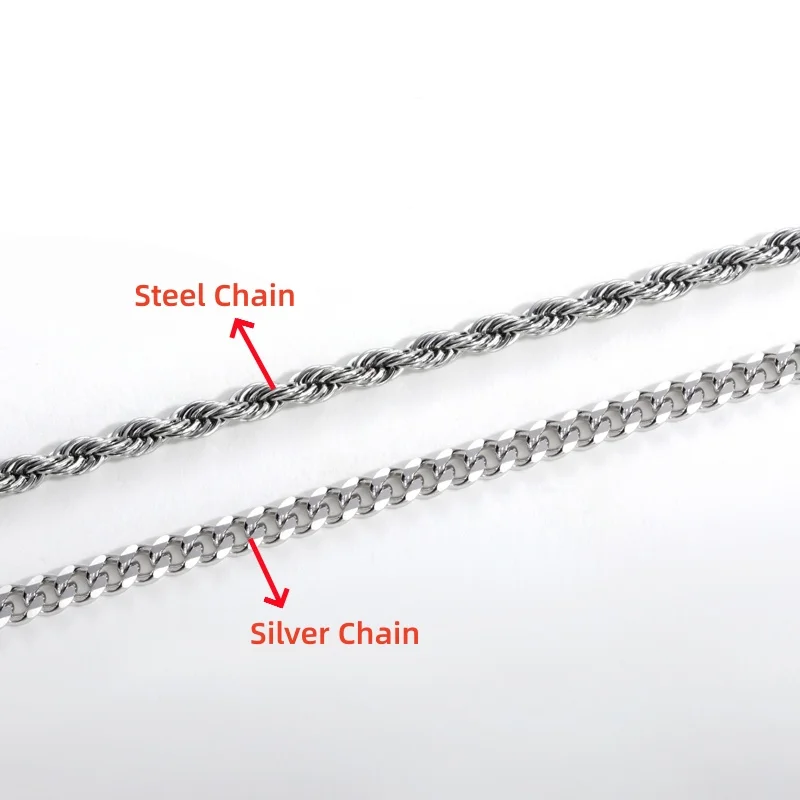 MossanRappr Moissanite Bling Cross Pendant Iced Out Hip Hop Necklace 925 Sterling Silver Punk Rock Jewelry Gifts for Men Women