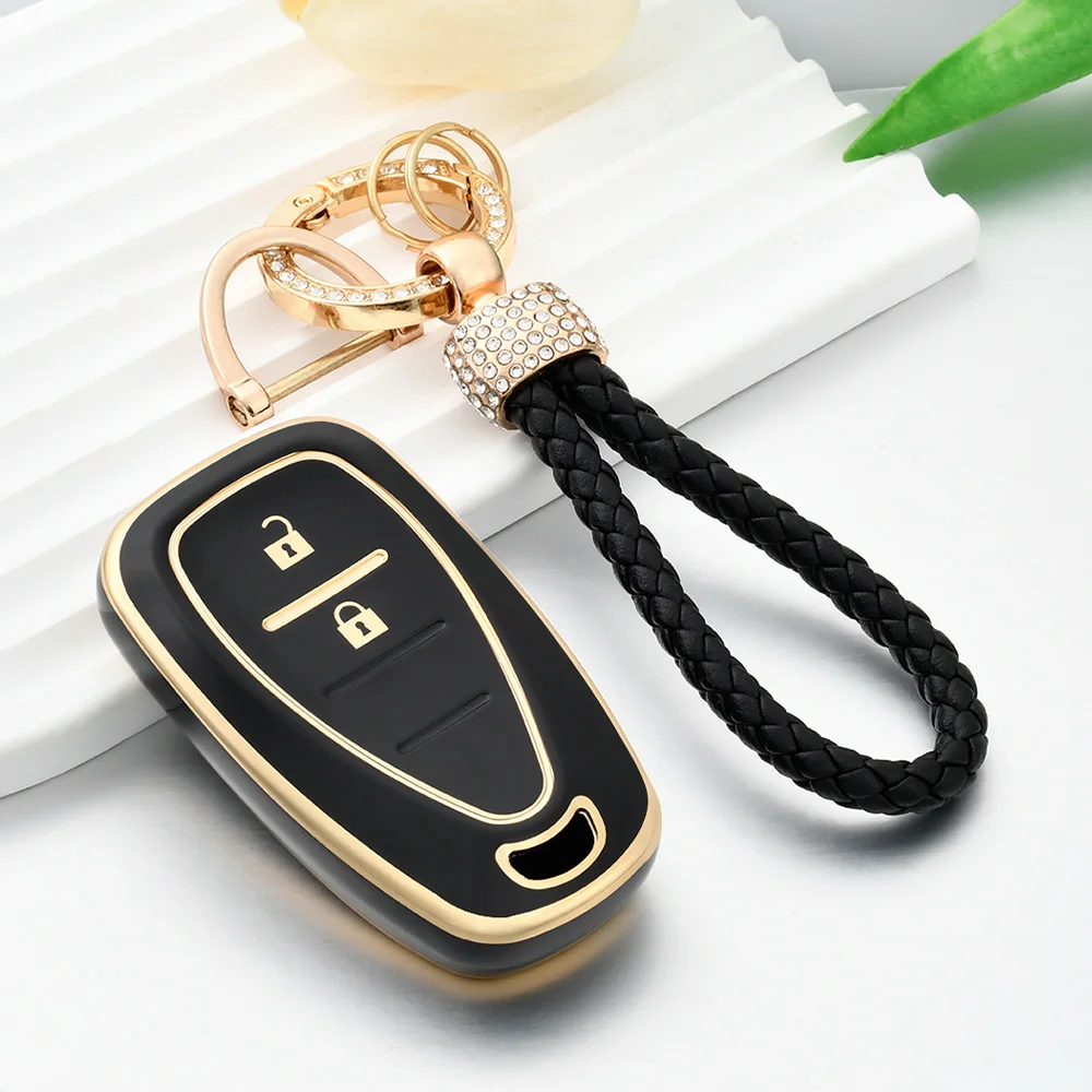 

2 3 button Car Key Case Cover For Chevrolet Malibu Blazer Traverse Cruze Spark Onix Sonic Bolt Camaro Volt Trax Seeker Equino