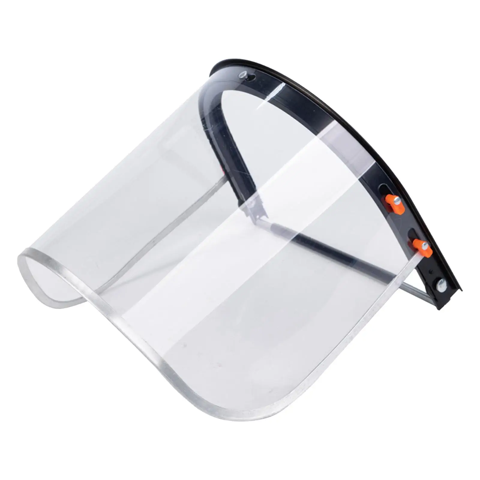 PVC Face Shield and Adapter Bracket for Hard Hat Universal Clear Visor for Debris Protection