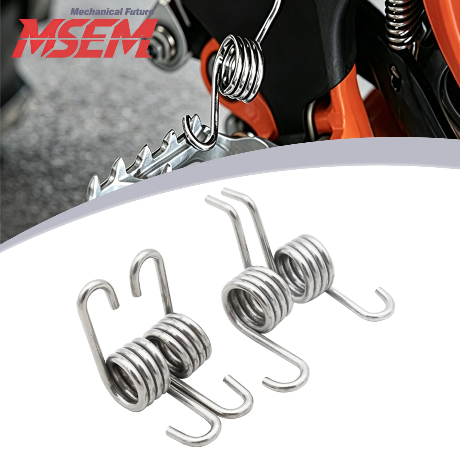 For KTM 125- 530 SX-F EXC-F EXC XC-F XC-W XCF-W FREERIDE250F/R/350 950ADVENTURE/S Motorcycle Foot Rest Footpegs Pedals Spring