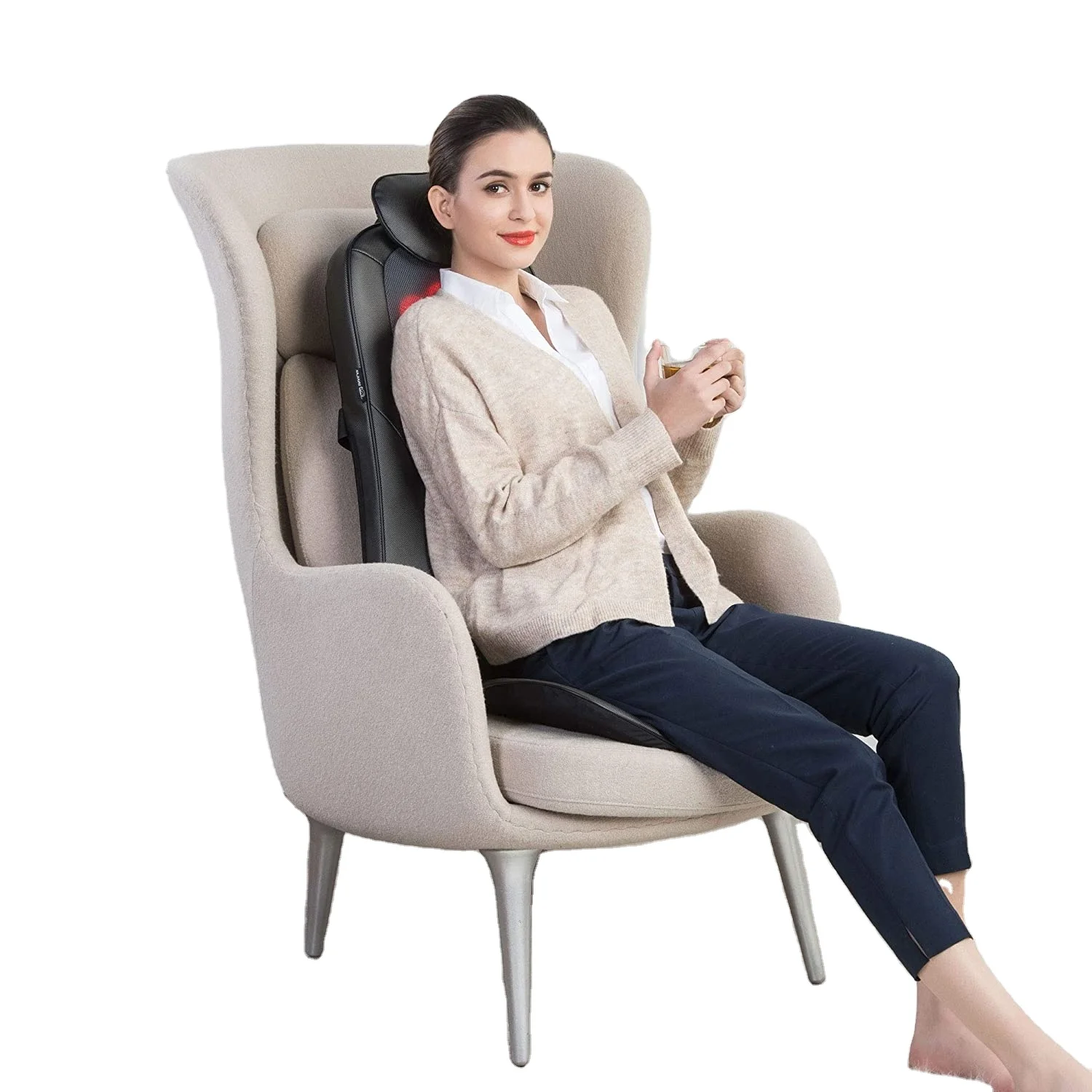 Phenitech 2025 Electric Shiatsu Massage Cushion to Soothe Promote Blood Circulation