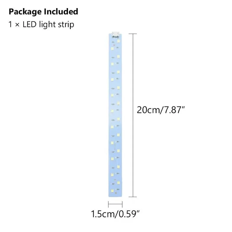 1Pec Bright 20Cm 30cm 35cm Photo Studio Box Led Light Strip Bar Replacement Light Photography Accessories For Photo Studio